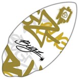 Bugz Skimboard Wood Grafitti